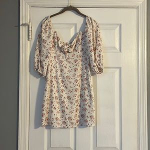 Pink Lily floral dress
